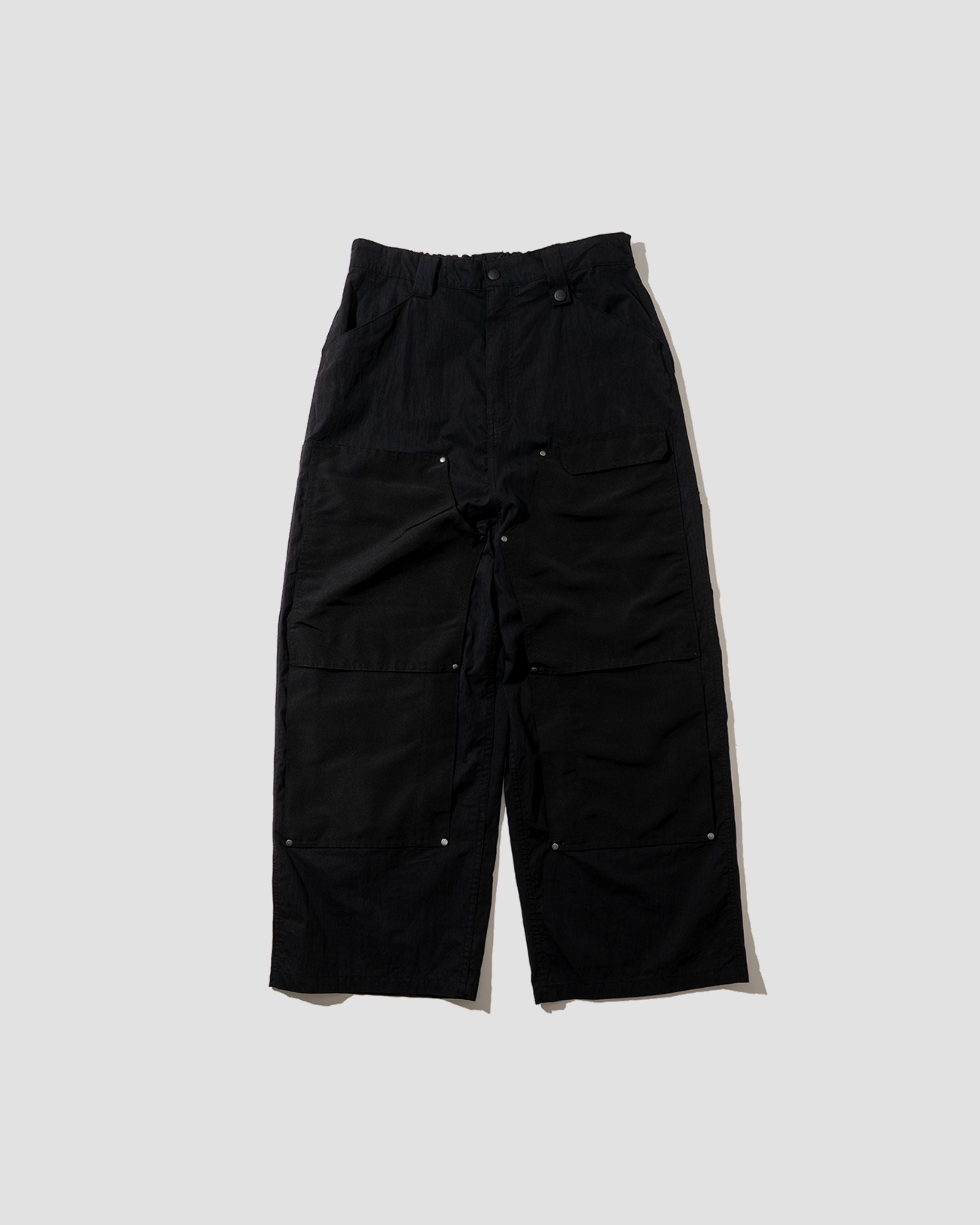 Double-Knee Functional Painter Pants - Black – LAKH