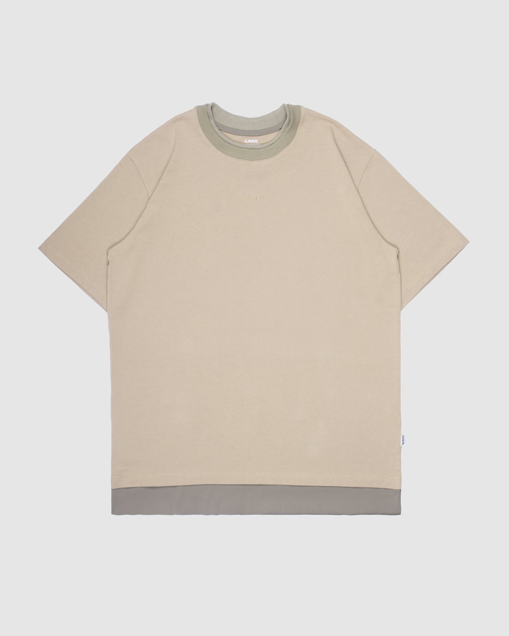 Patch Layer Tee - Sand