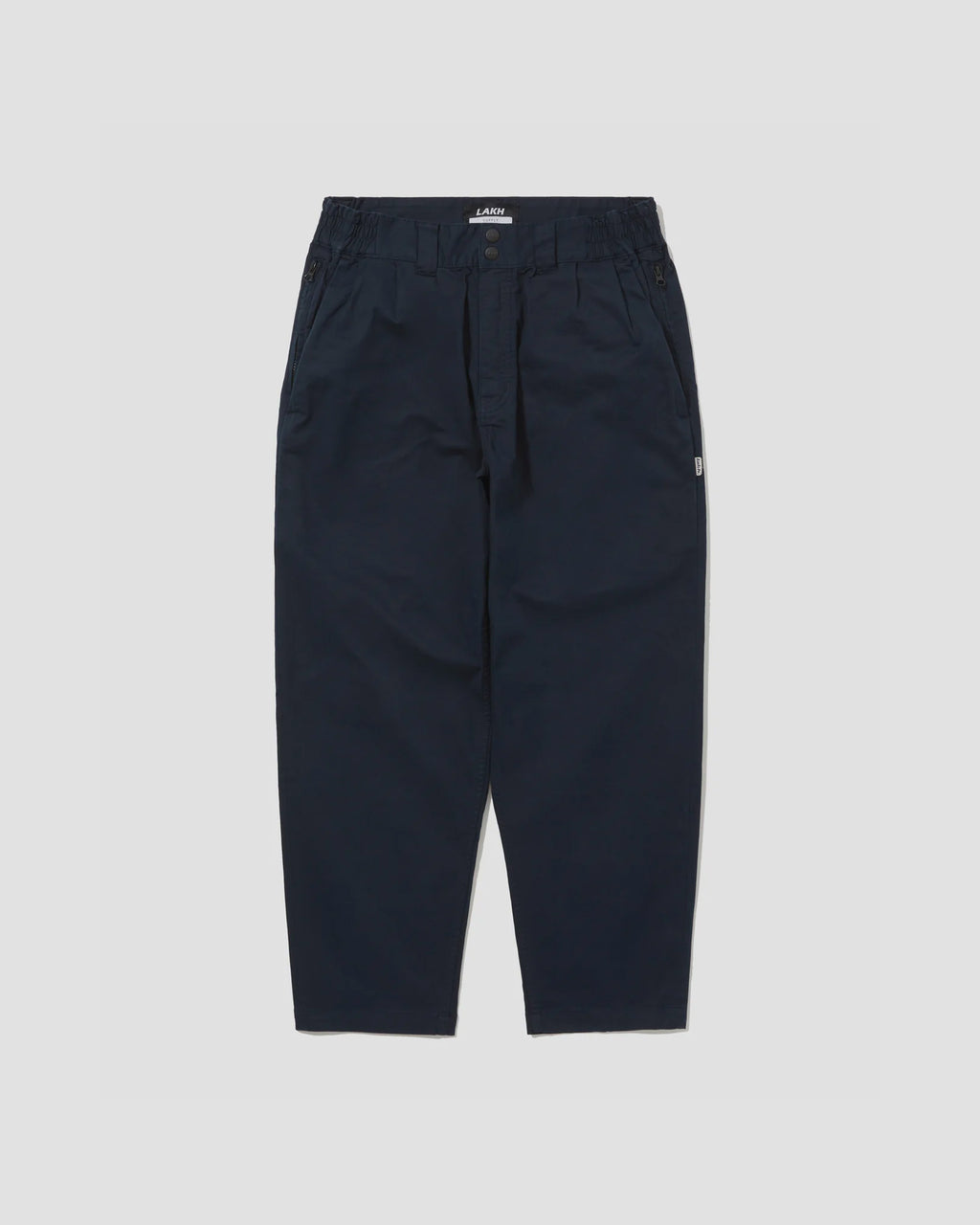 Baggy Tapered Pants - Navy