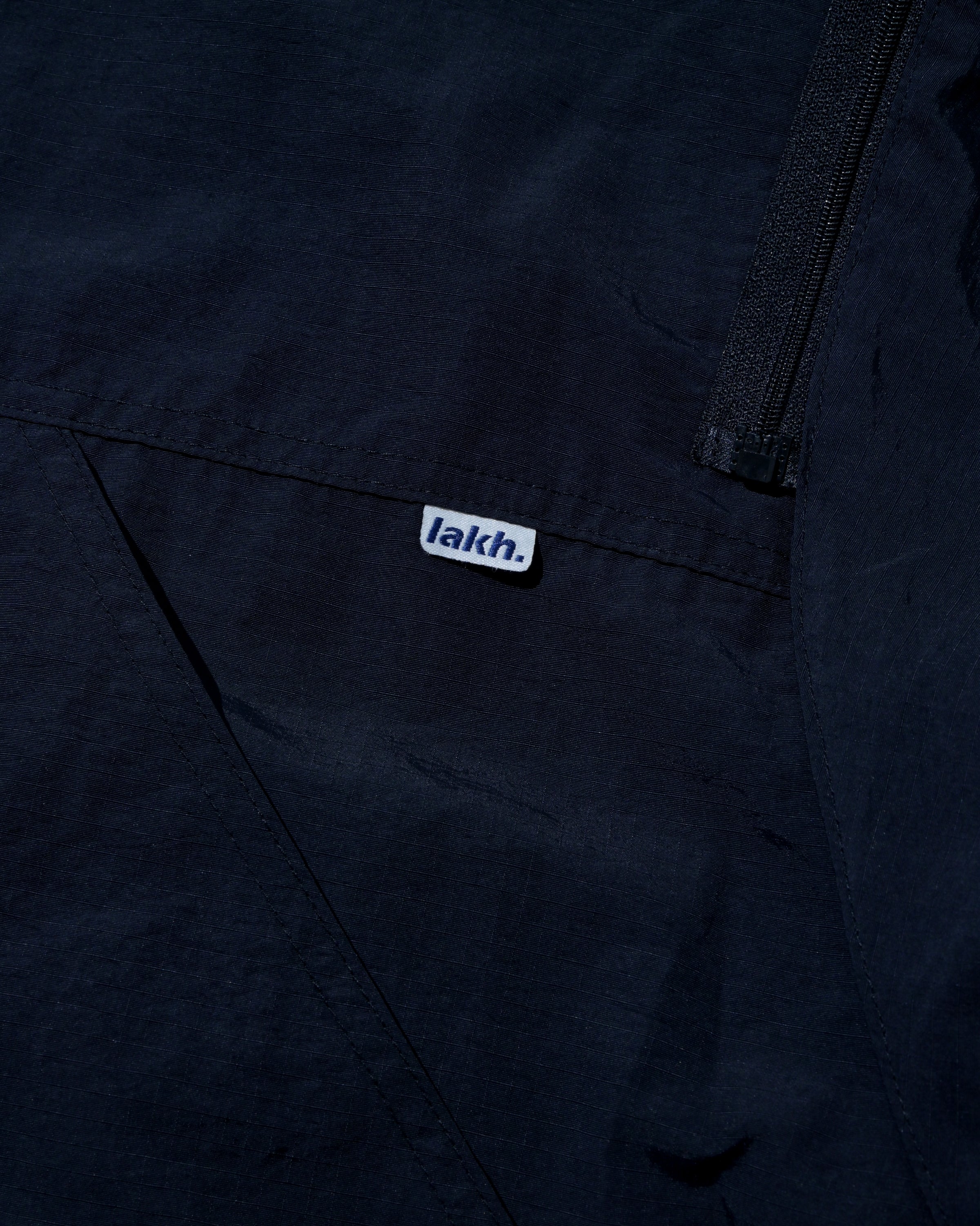 Double-way Detachable Vest Jacket - Black