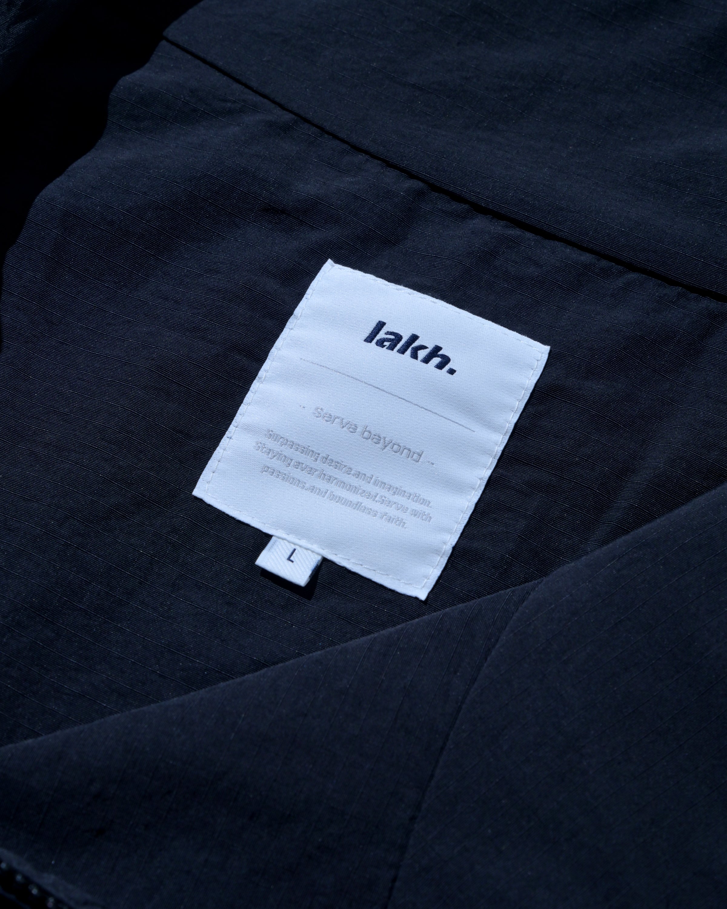 Double-way Detachable Vest Jacket - Black