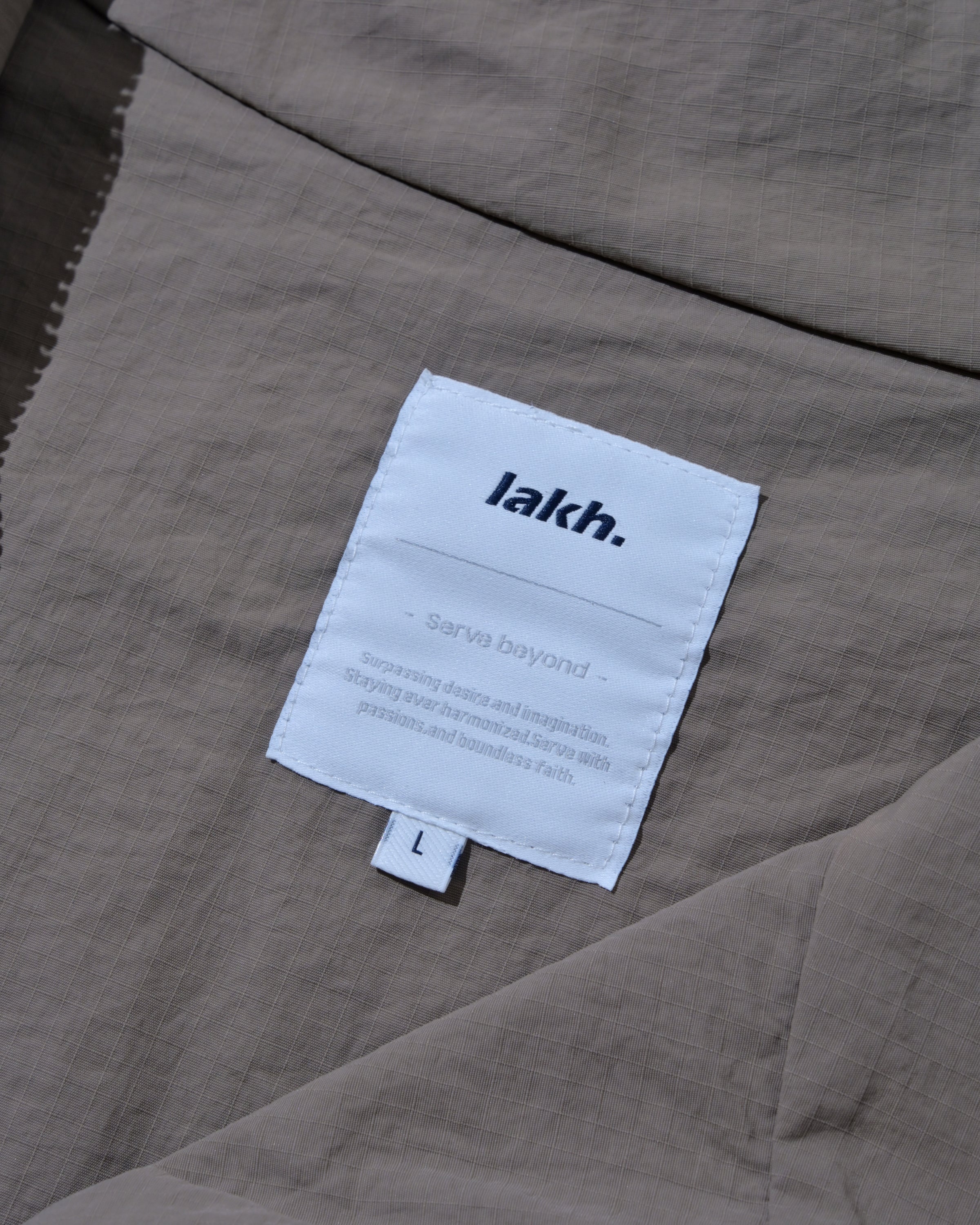 Double-way Detachable Vest Jacket - Khaki