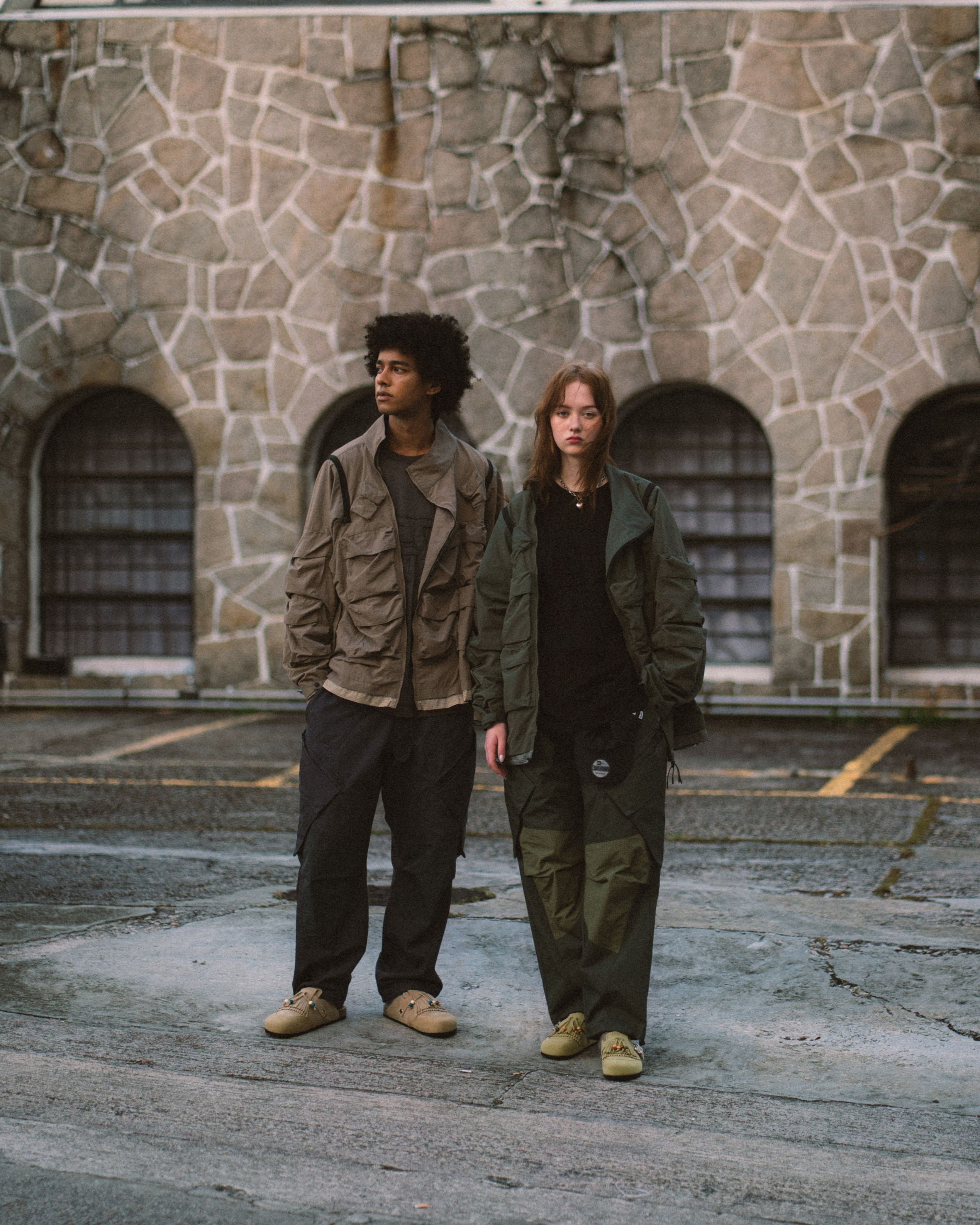 Big Pocket In Pockets Ripstop Cargo Pants - Black