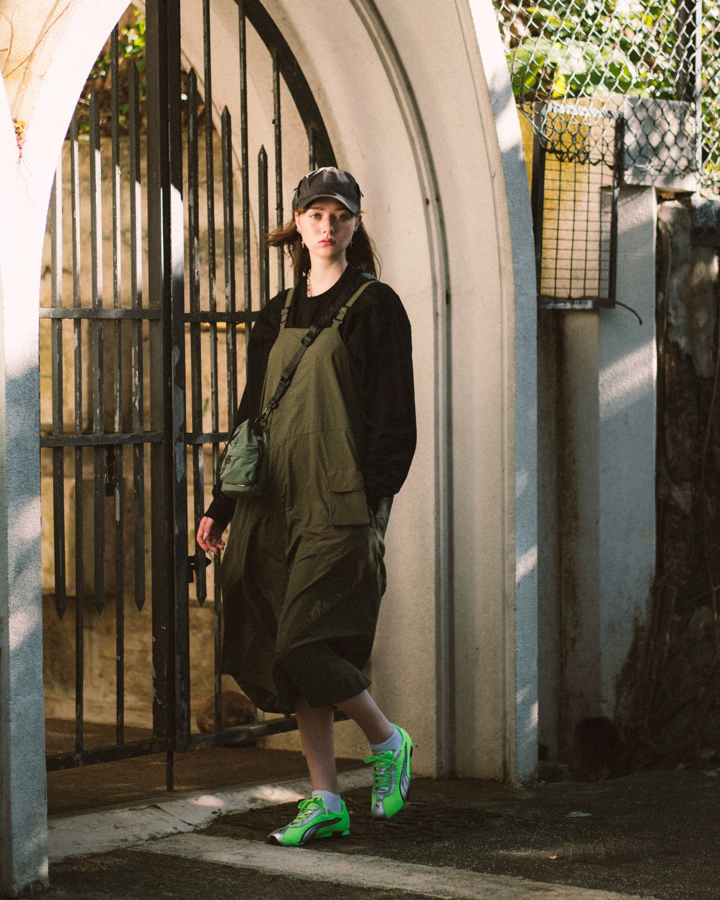 Lightweight Field Jumper Dress - Black