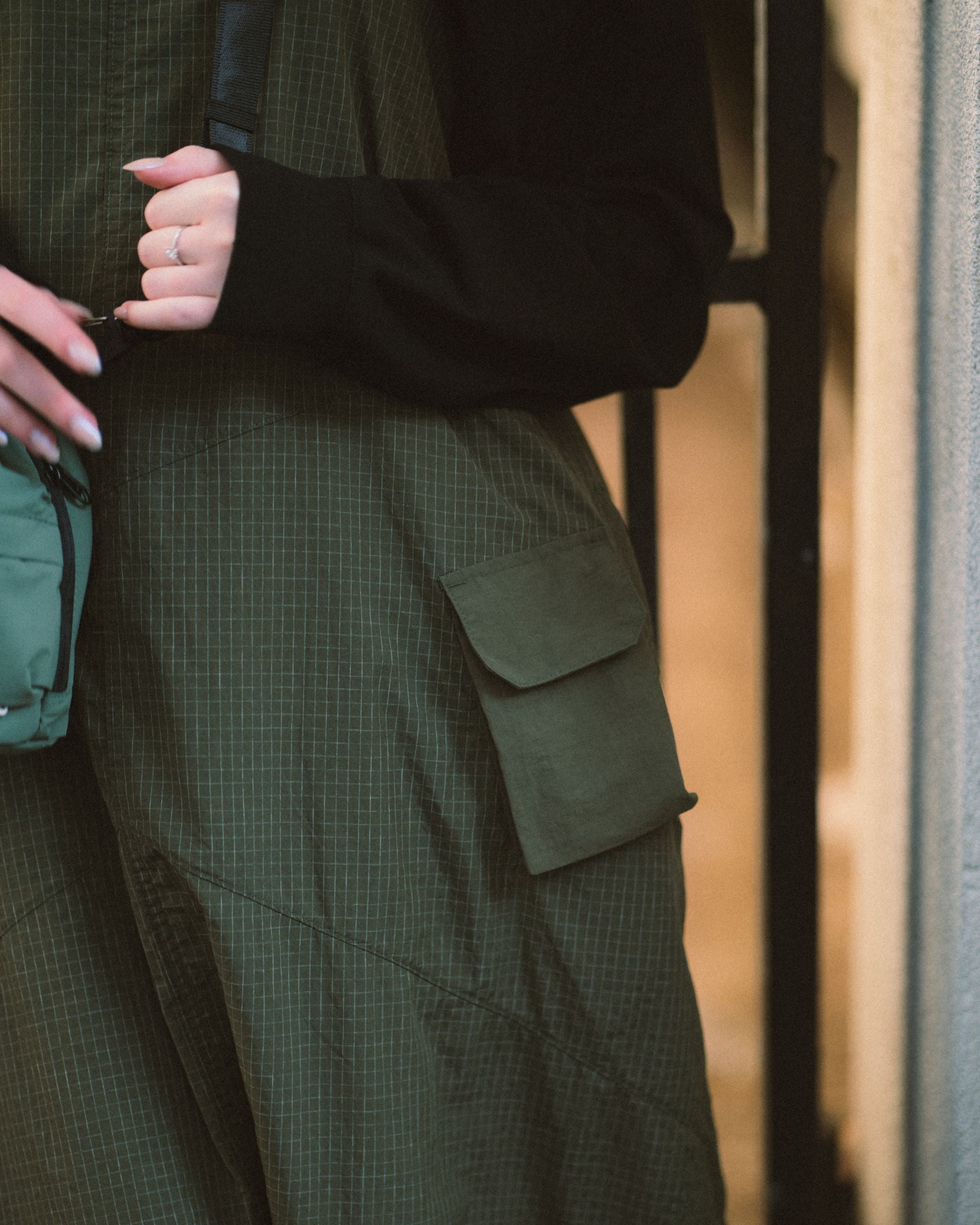 Lightweight Field Jumper Dress - Olive