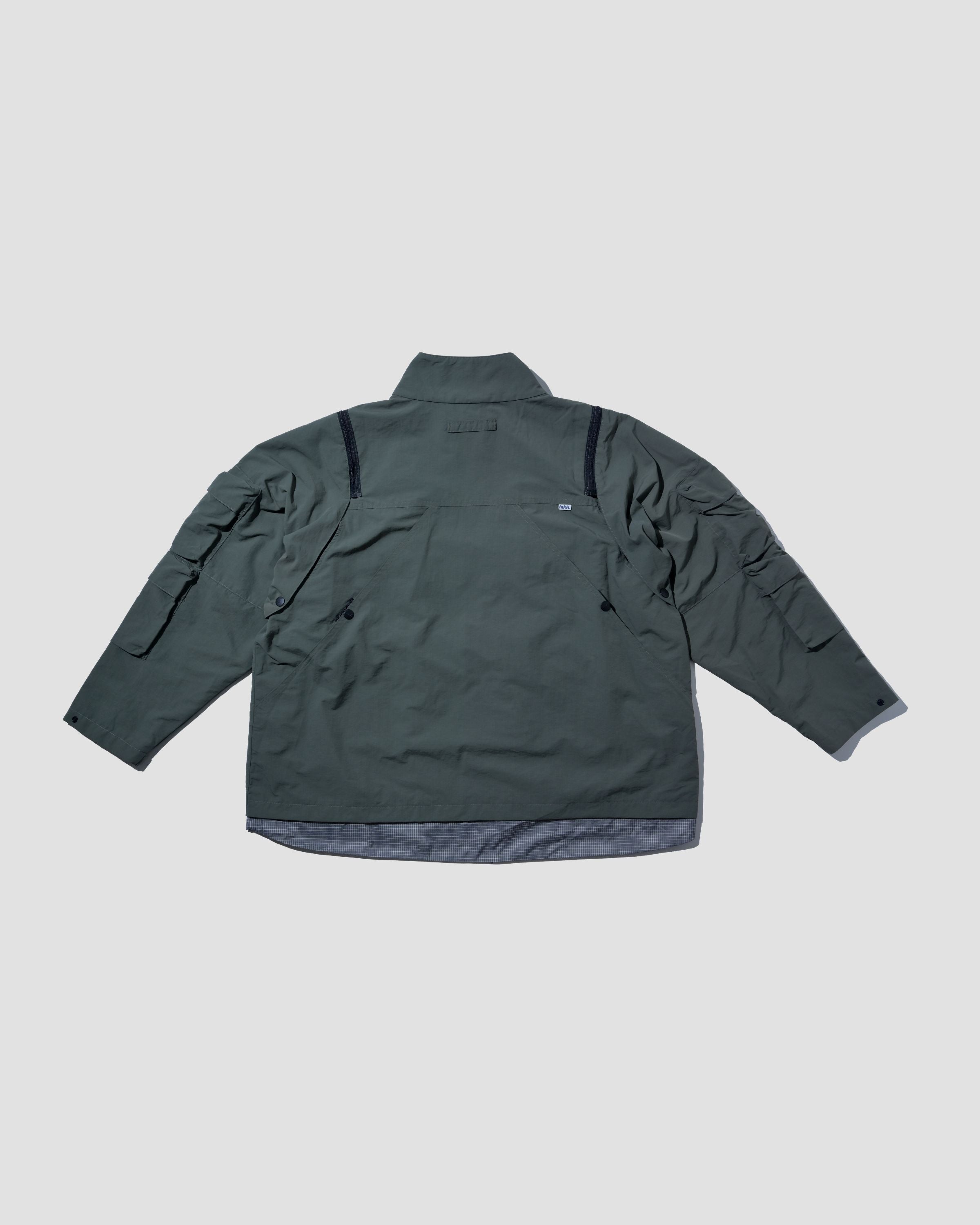 Double-way Detachable Vest Jacket - Army Green