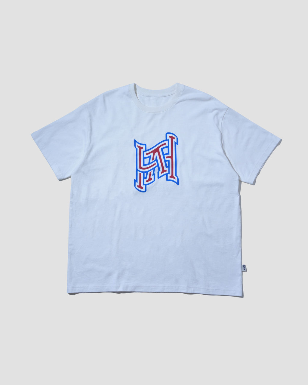 College Logo Tee - White
