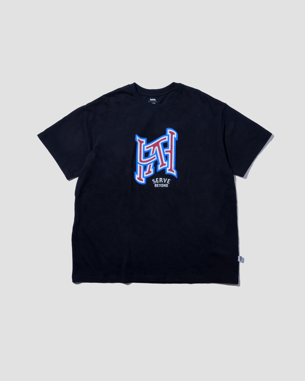 College Logo Tee - Black