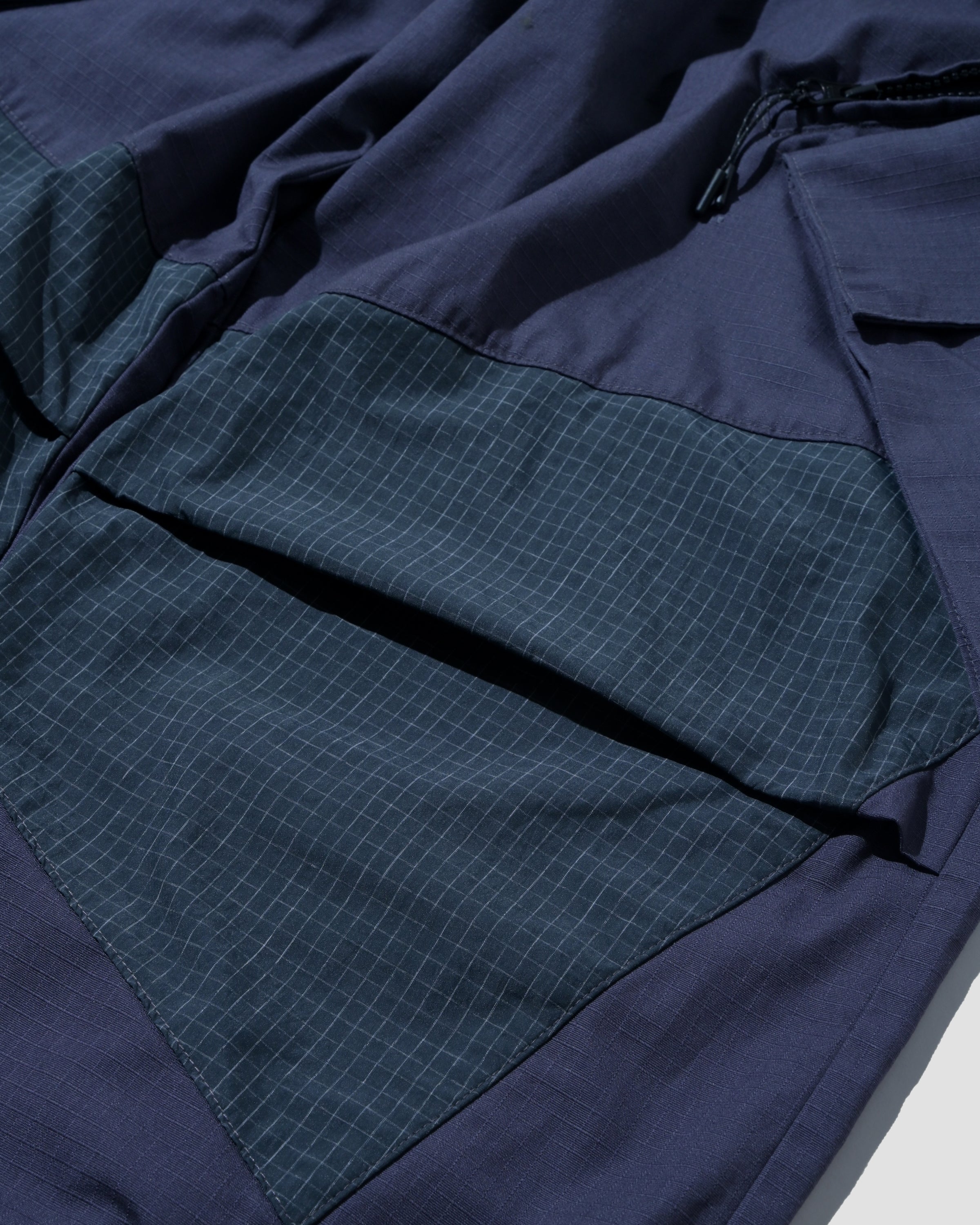 Big Pocket In Pockets Ripstop Cargo Pants - Grey