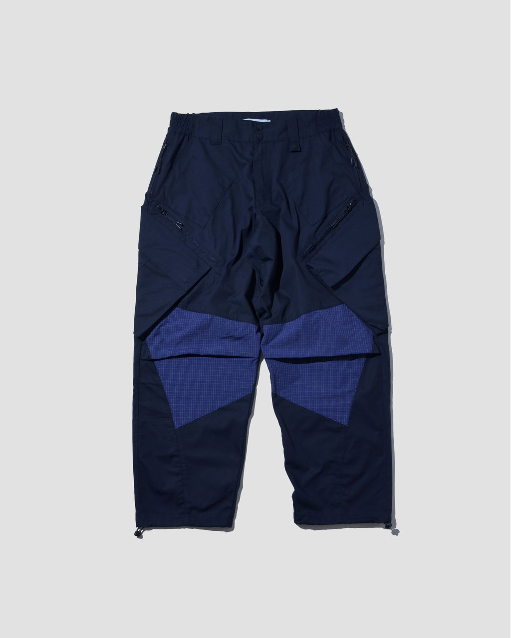 Big Pocket In Pockets Ripstop Cargo Pants - Navy