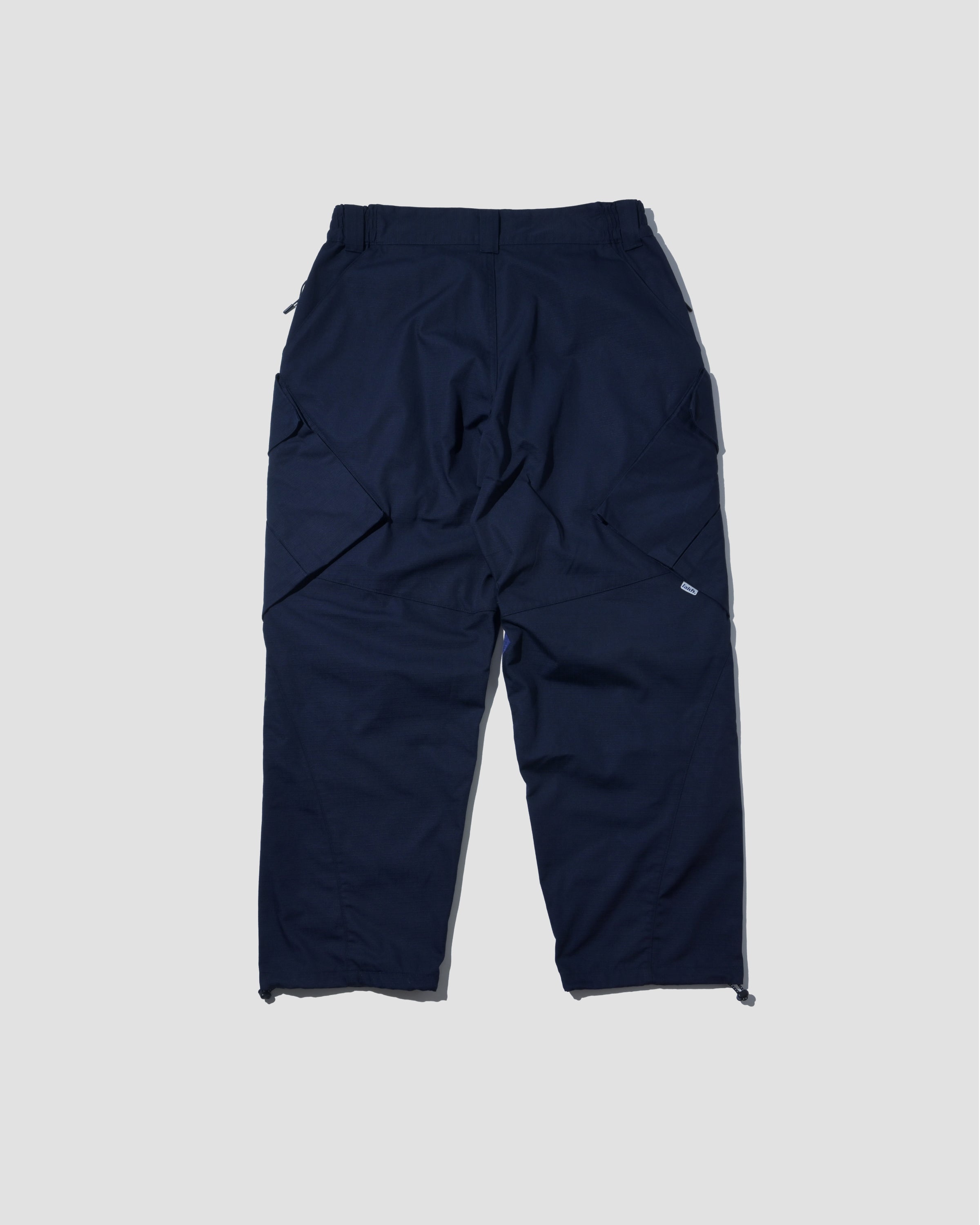 Big Pocket In Pockets Ripstop Cargo Pants - Navy