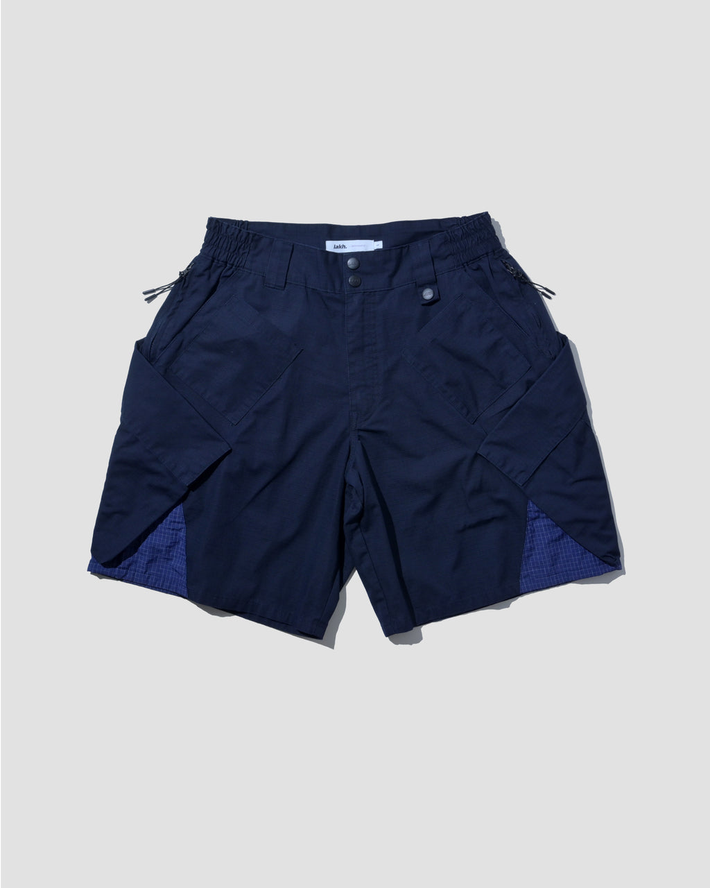 Big Pocket In Pockets Ripstop Cargo Shorts - Navy