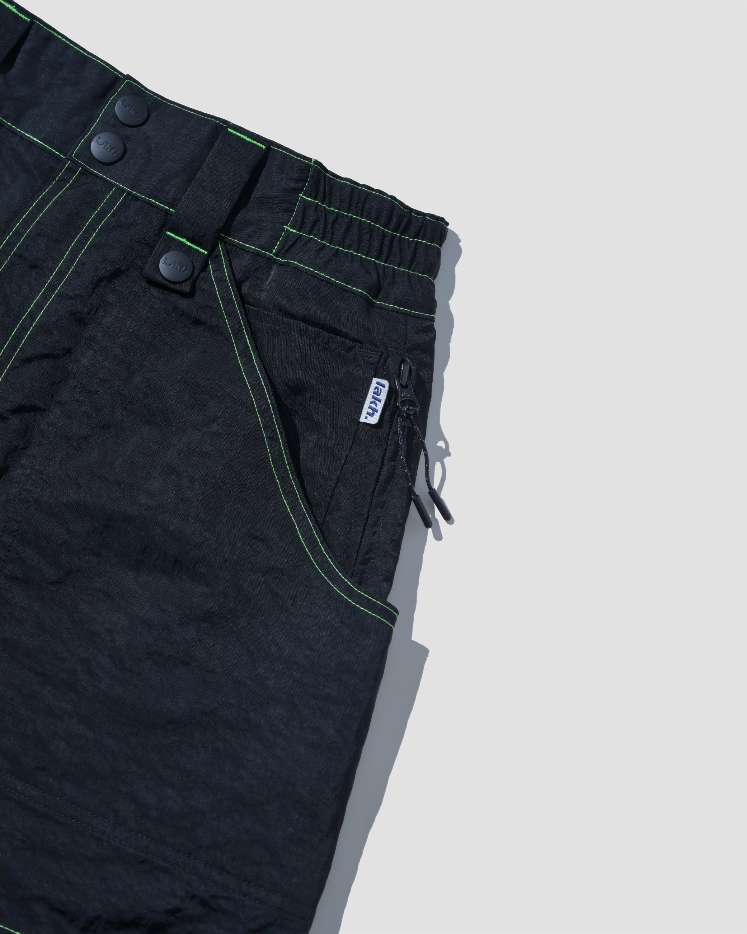 Big Pocket in pockets Cargo Skirt - Black