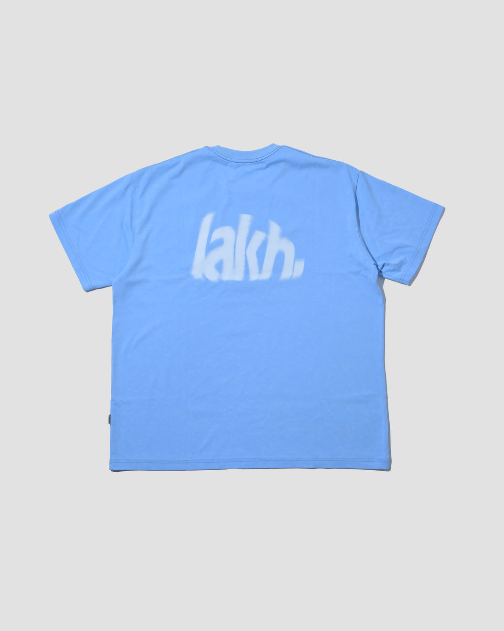 Blurred Logo Tee - Blue