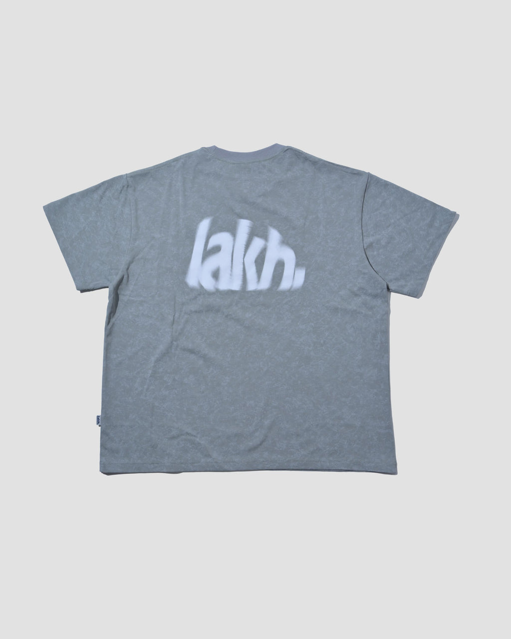 Blurred Logo Tee - Grey