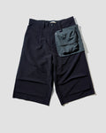 Conversion Flared Half-Pants - Black
