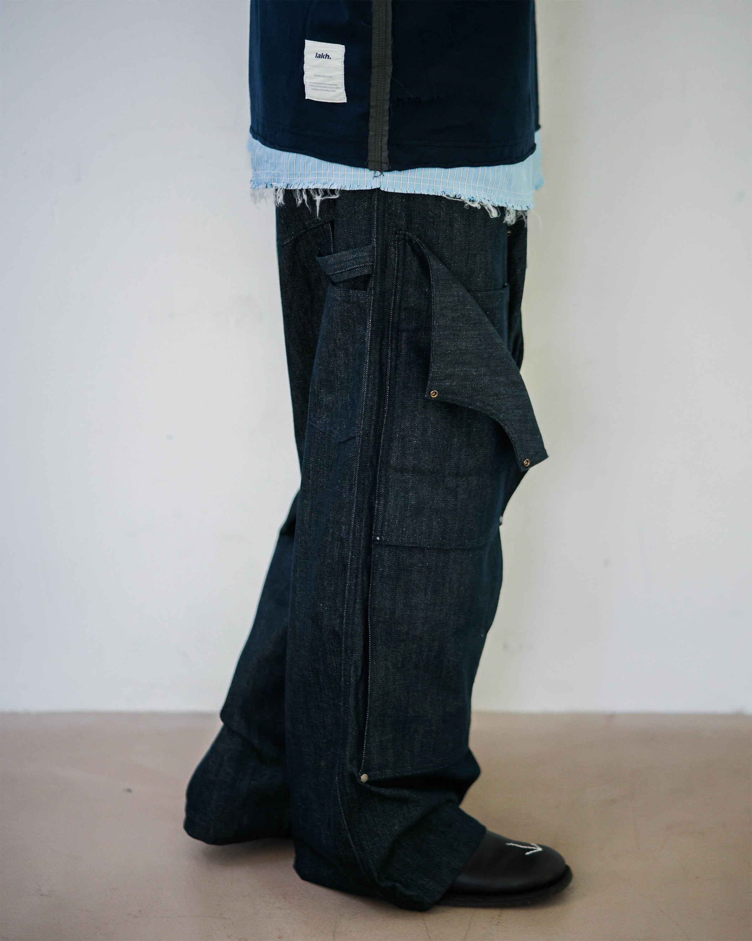 Double-Knee Functional Painter Pants - Denim Navy – LAKH