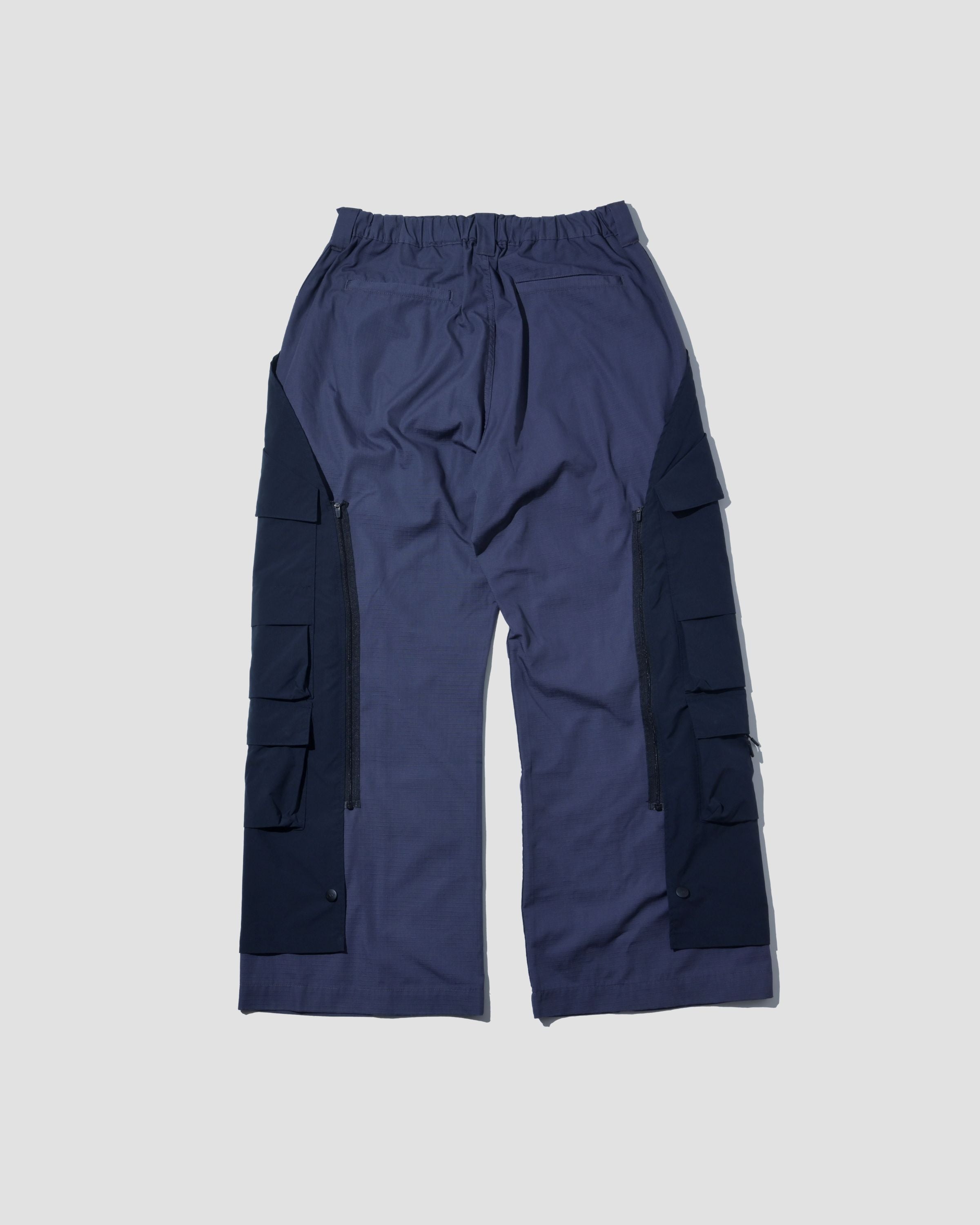 Detachable Ten Pockets Cargo Pants - Grey