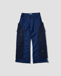Detachable Ten Pockets Cargo Pants - Denim Navy