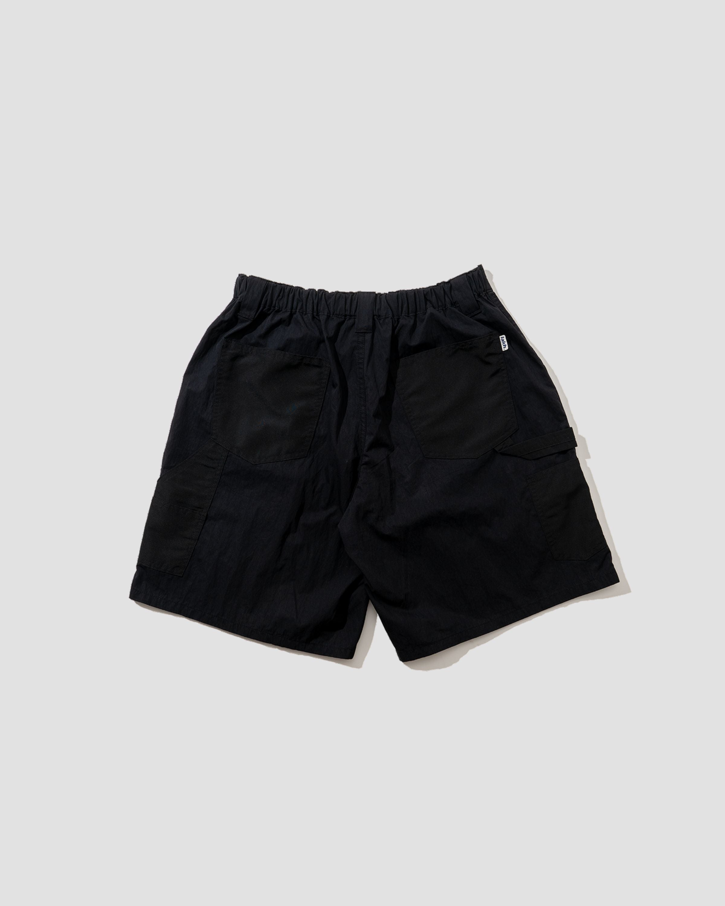 Double-Knee Functional Painter Shorts - Black – LAKH