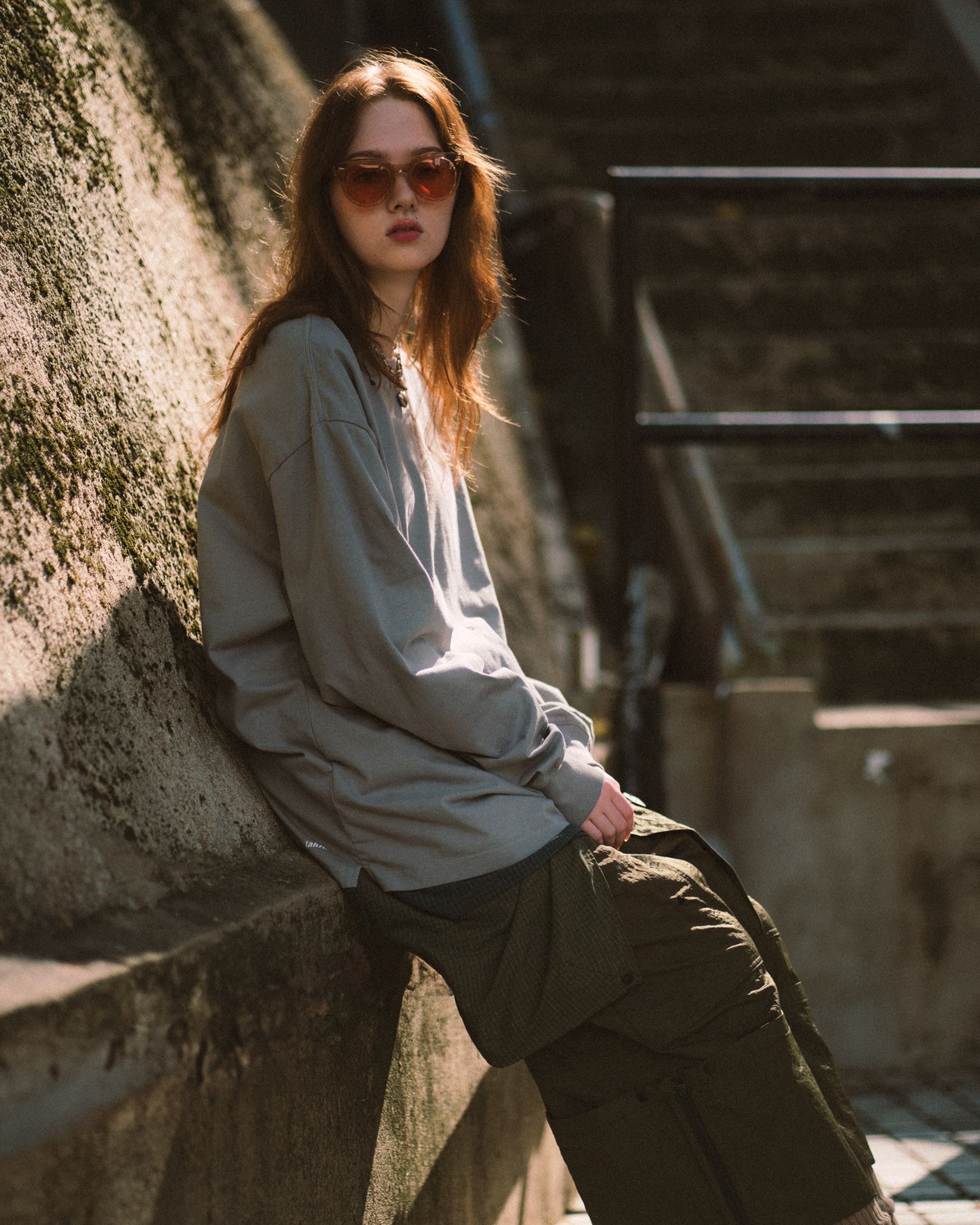 Reformed Heli-Crew Flared Pants - Olive