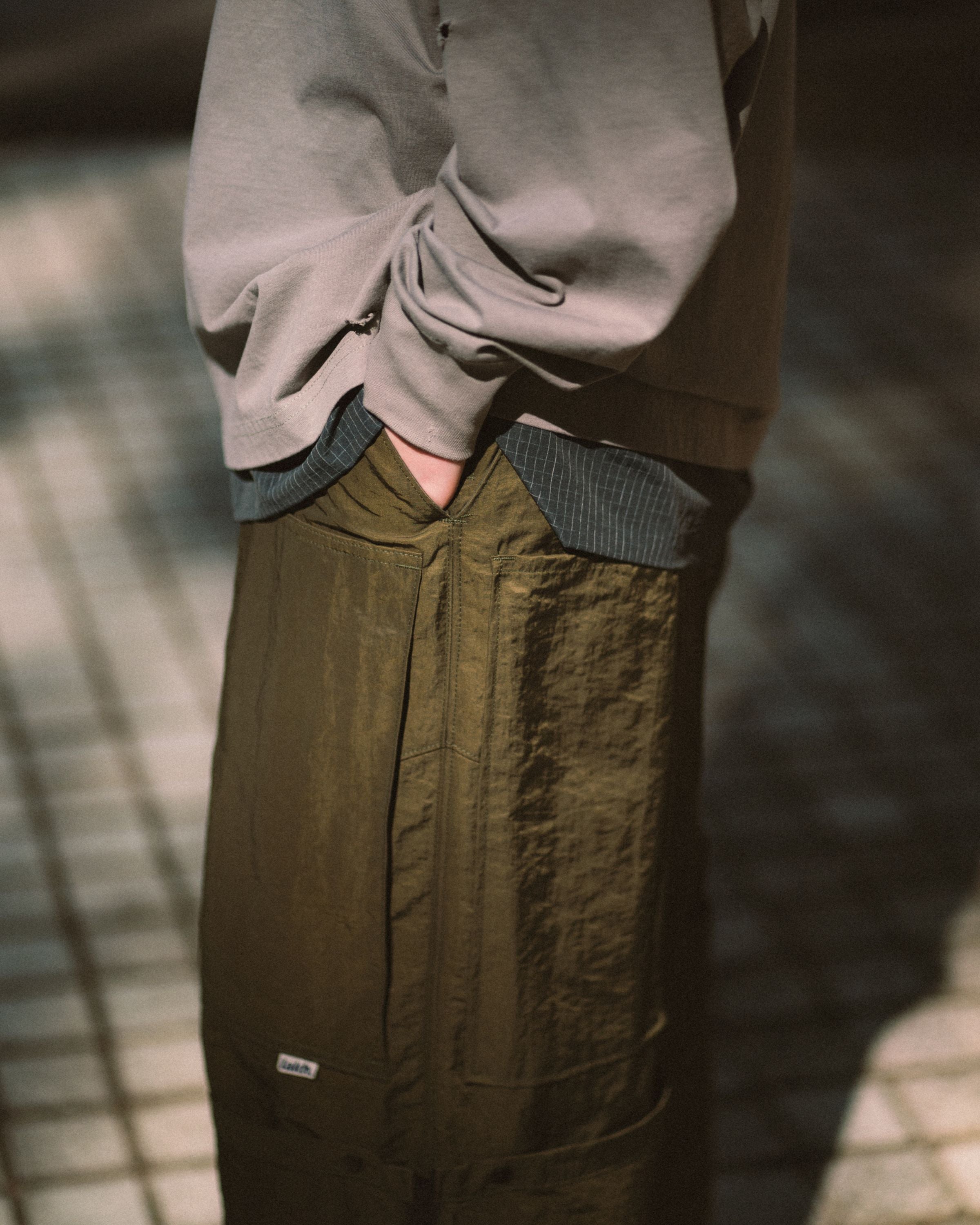 Reformed Heli-Crew Flared Pants - Olive