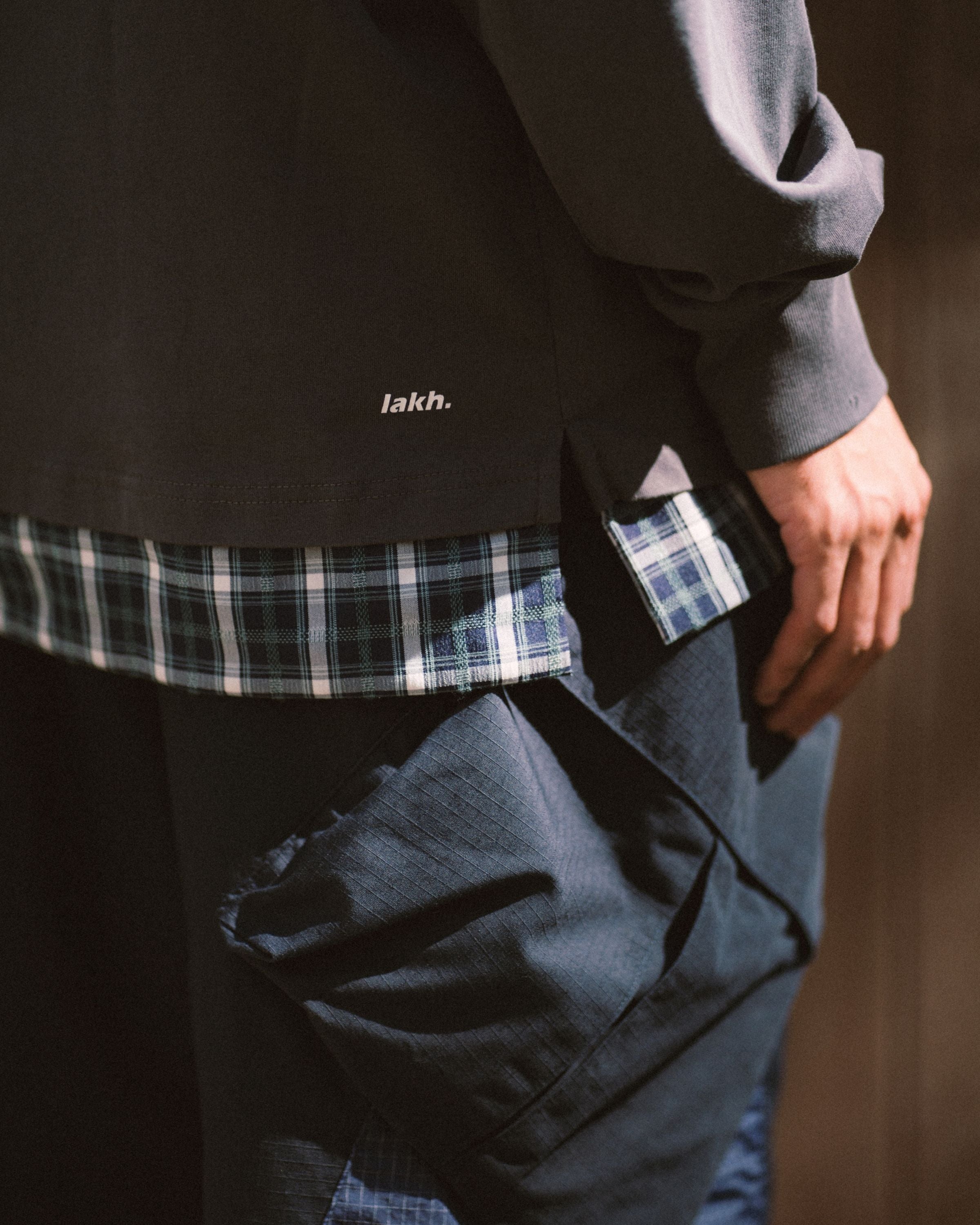 Big Pocket In Pockets Ripstop Cargo Shorts - Black