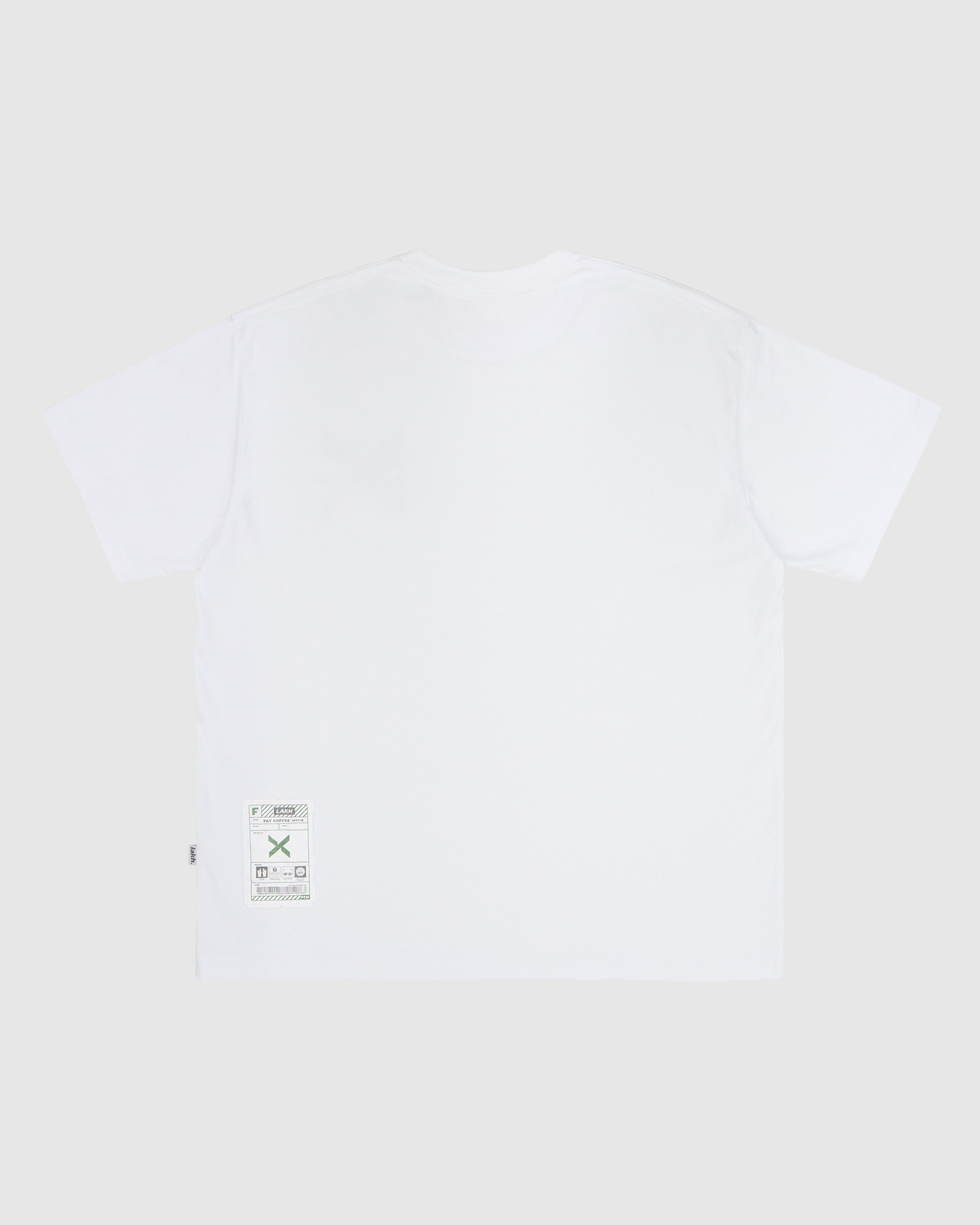 LAKH for FAT COFFEE WITH STOCKX Special Edition T-Shirt - White