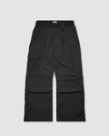 Flared Cargo Pants - Dark Grey
