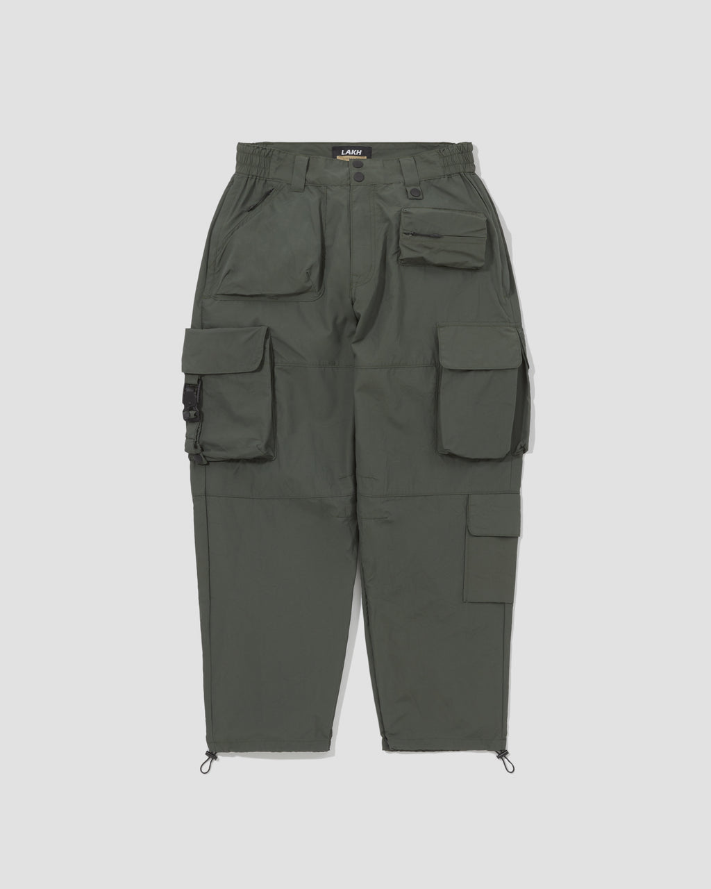 Functional Ten Pockets Cargo Pants - Army Green