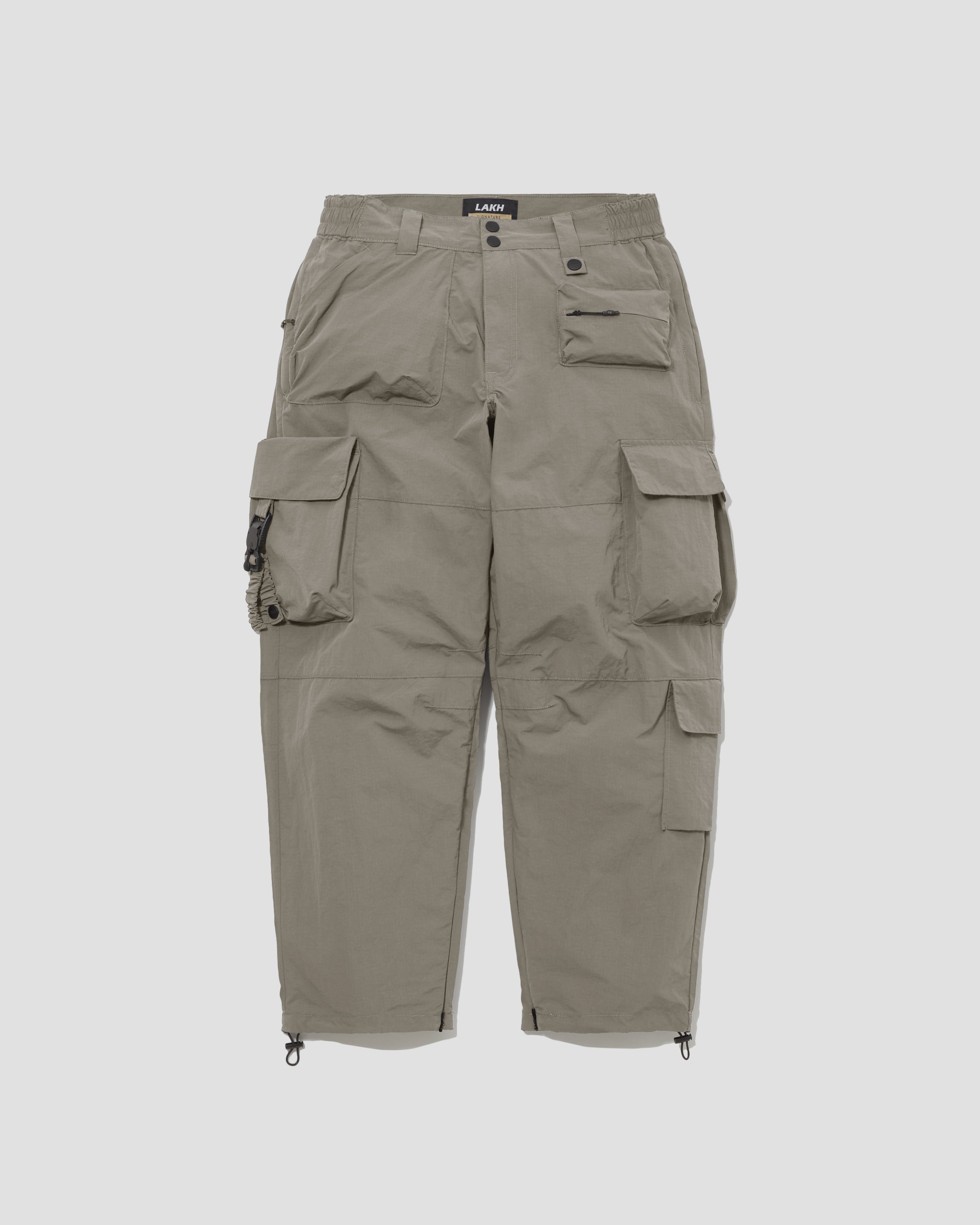 Functional Ten Pockets Cargo Pants - Ash