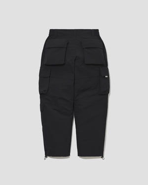 Functional Ten Pockets Cargo Pants - Black