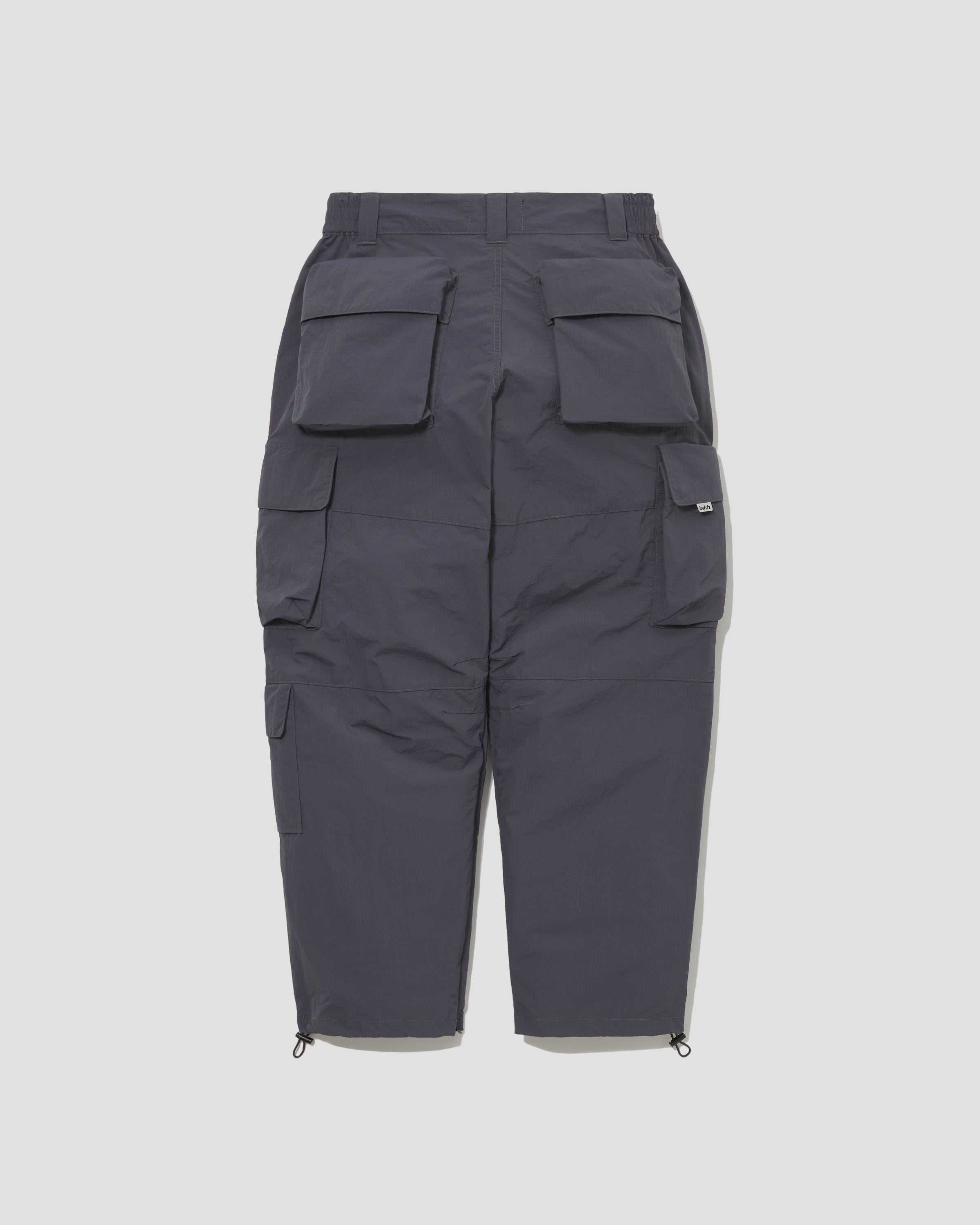 Functional Ten Pockets Cargo Pants - Steel Blue
