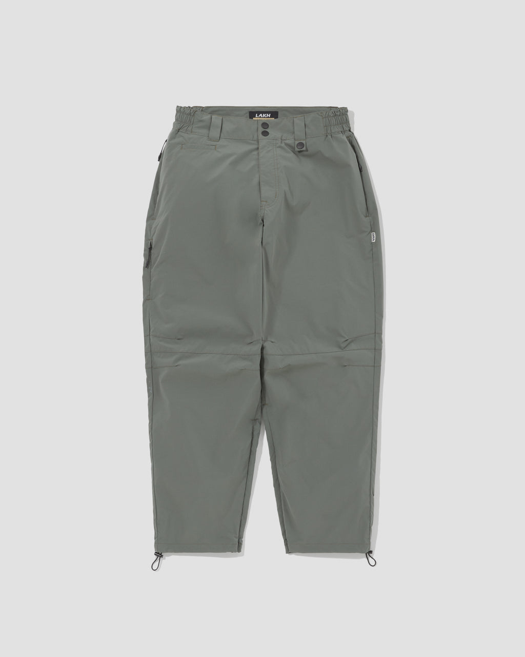 Hidden Pockets Pants - Grey