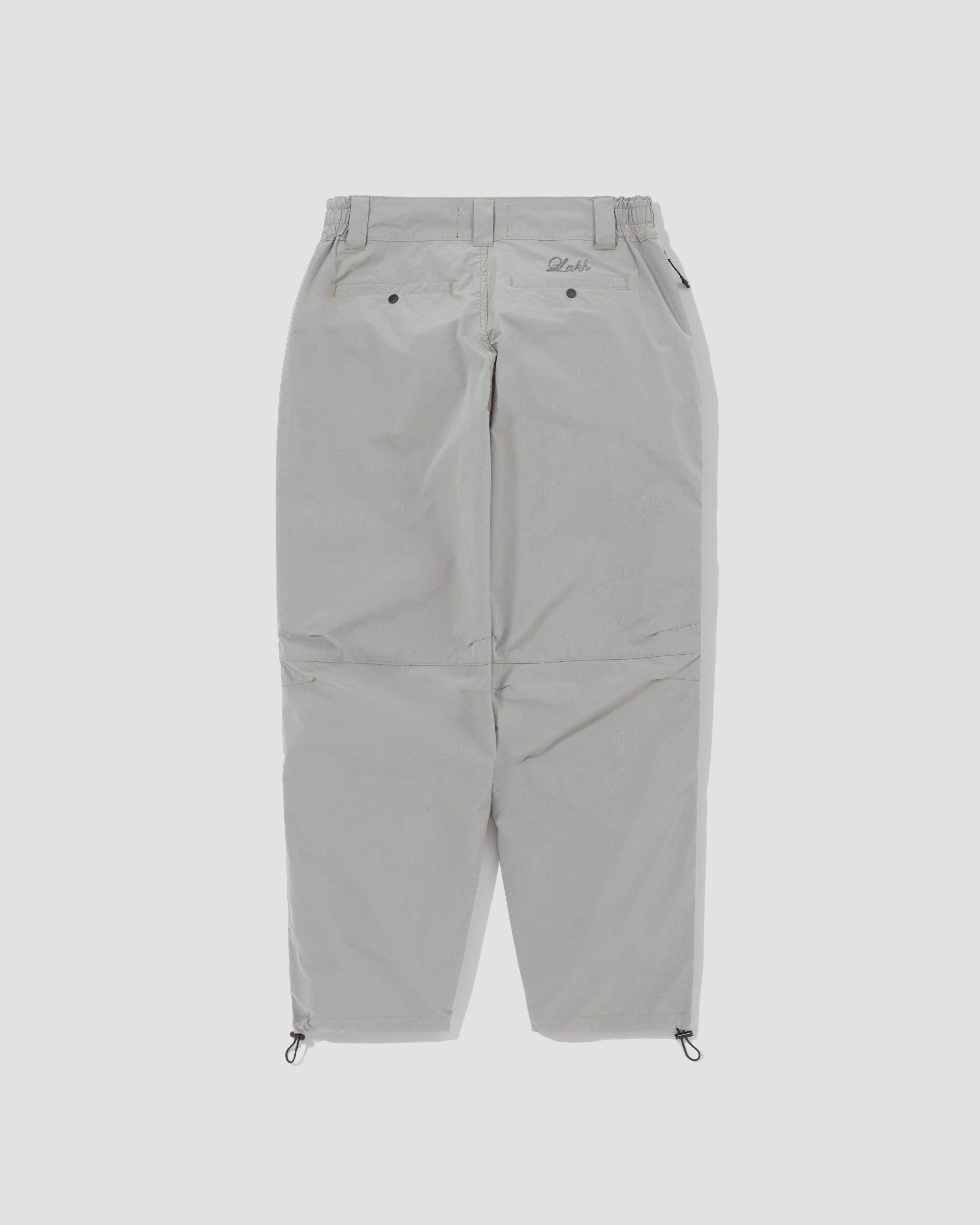Hidden Pockets Pants - Light Grey