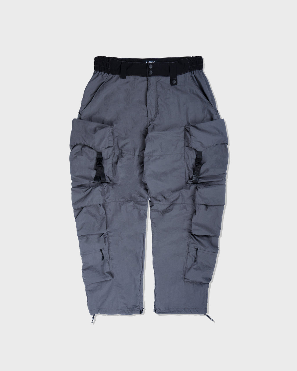 Jenga Ten Pockets Cargo Pants - Grey