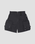 Jenga Ten Pockets Cargo Shorts - Black