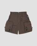 Jenga Ten Pockets Cargo Shorts - Brown