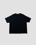 LAKH Embroidery Boxy Tee - Black