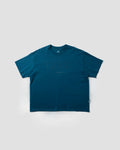 LAKH Embroidery Boxy Tee - Green