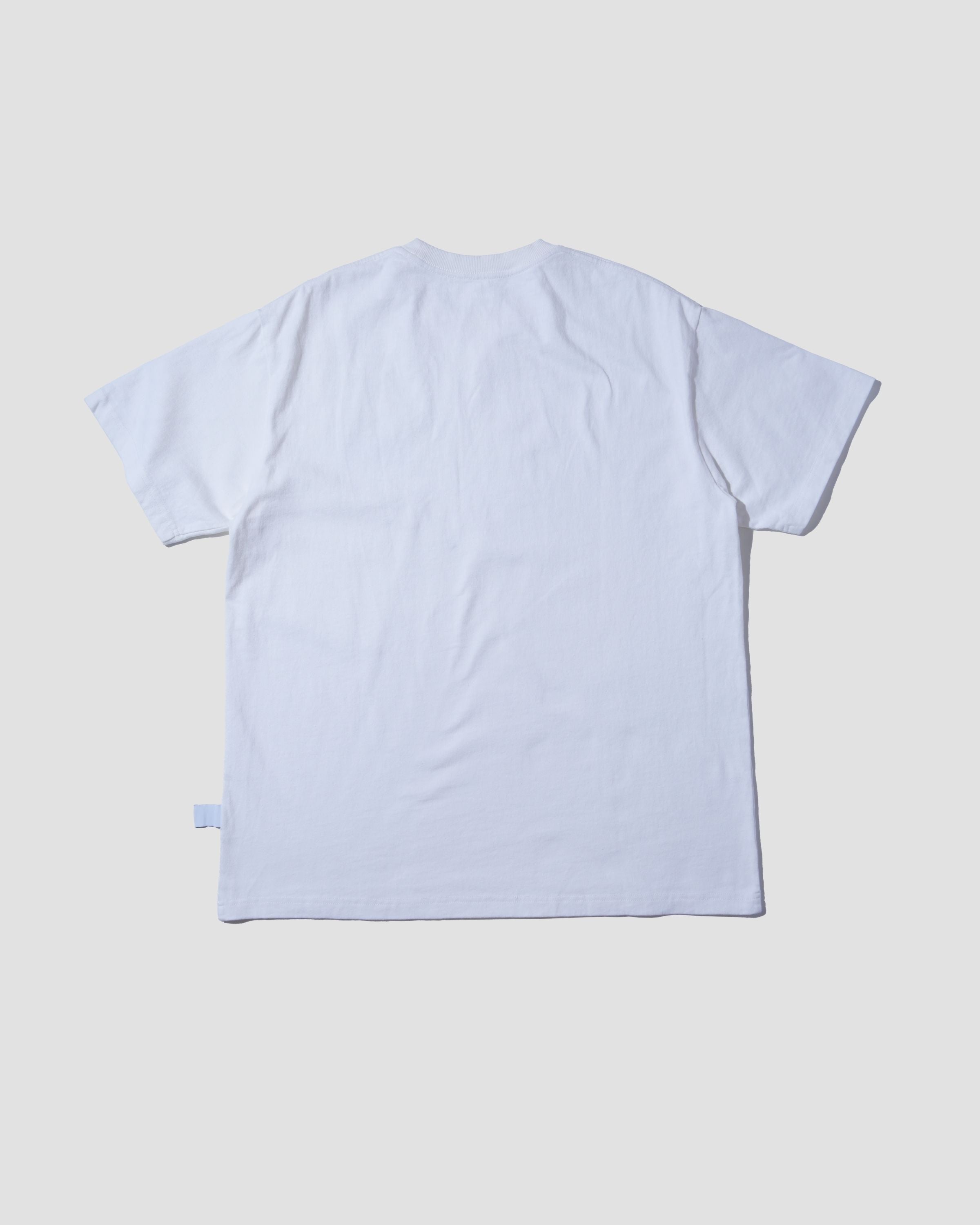 LAKH X RAD Flag Logo Pocket Tee - White