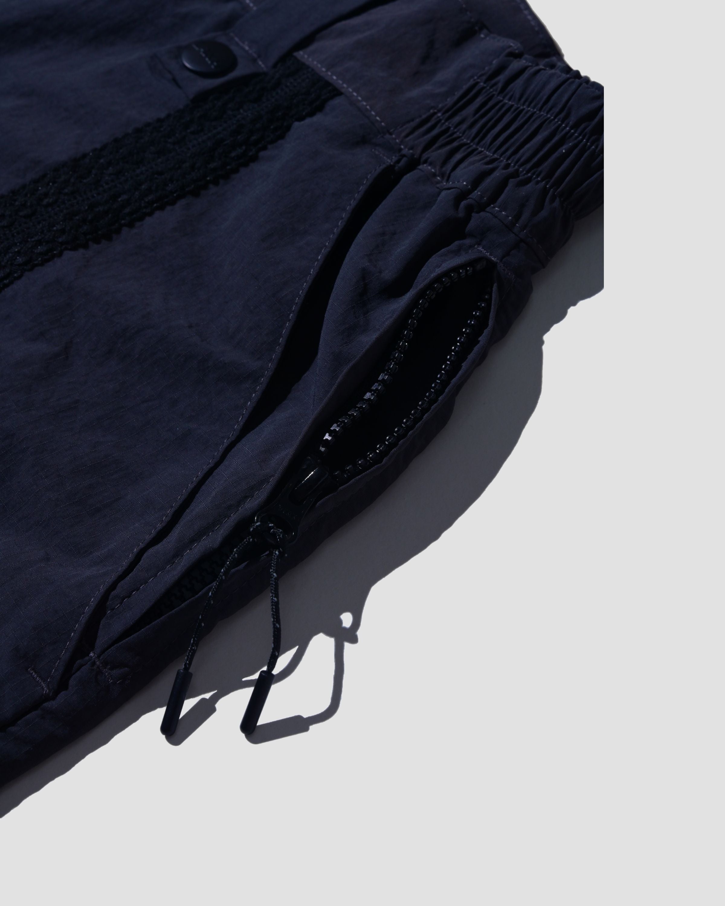 LAKH X RAD Knitting Webbing Chino Shorts - Grey