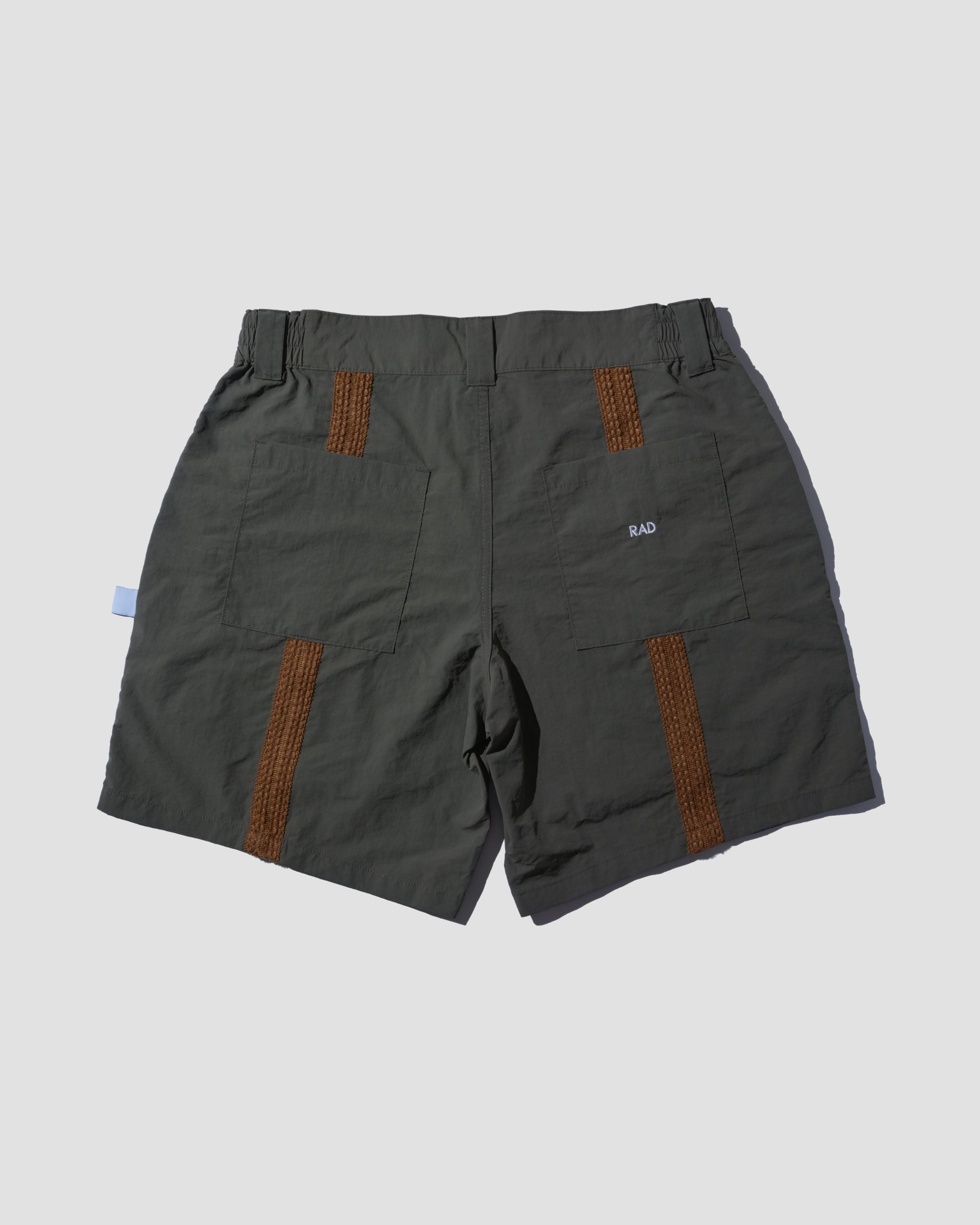 LAKH X RAD Knitting Webbing Chino Shorts - Olive