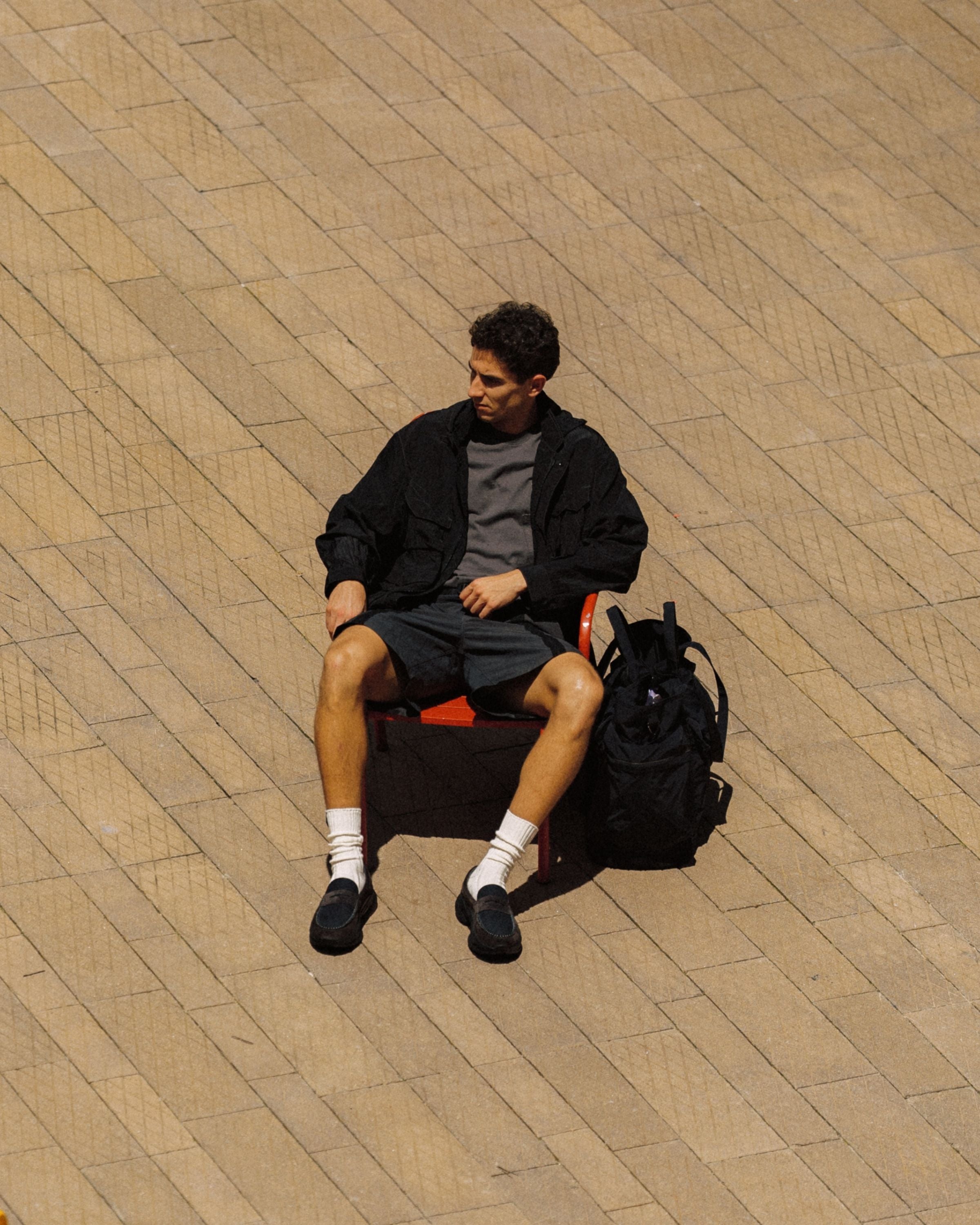 LAKH X RAD Transparent Ripstop Field Jacket - Black