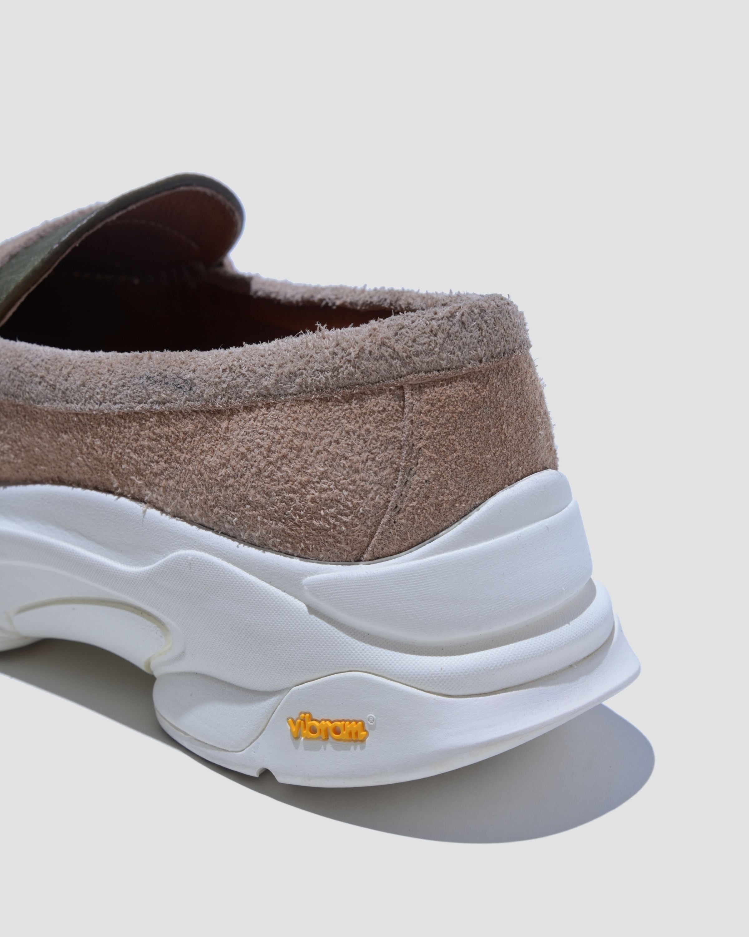 LAKH x RAD "CALE" Penny Loafers - Beige/ Khaki