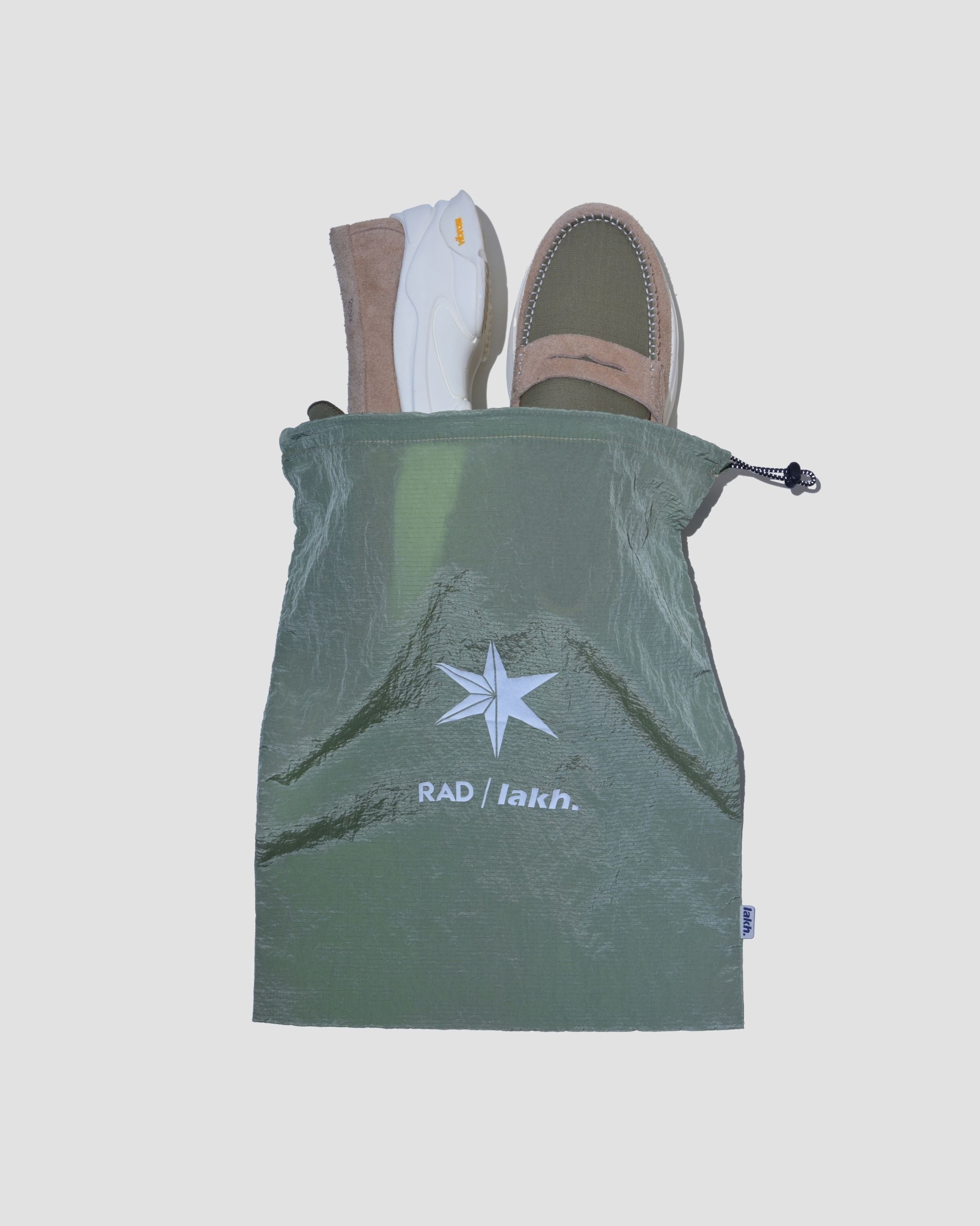 LAKH x RAD "CALE" Penny Loafers - Beige/ Khaki