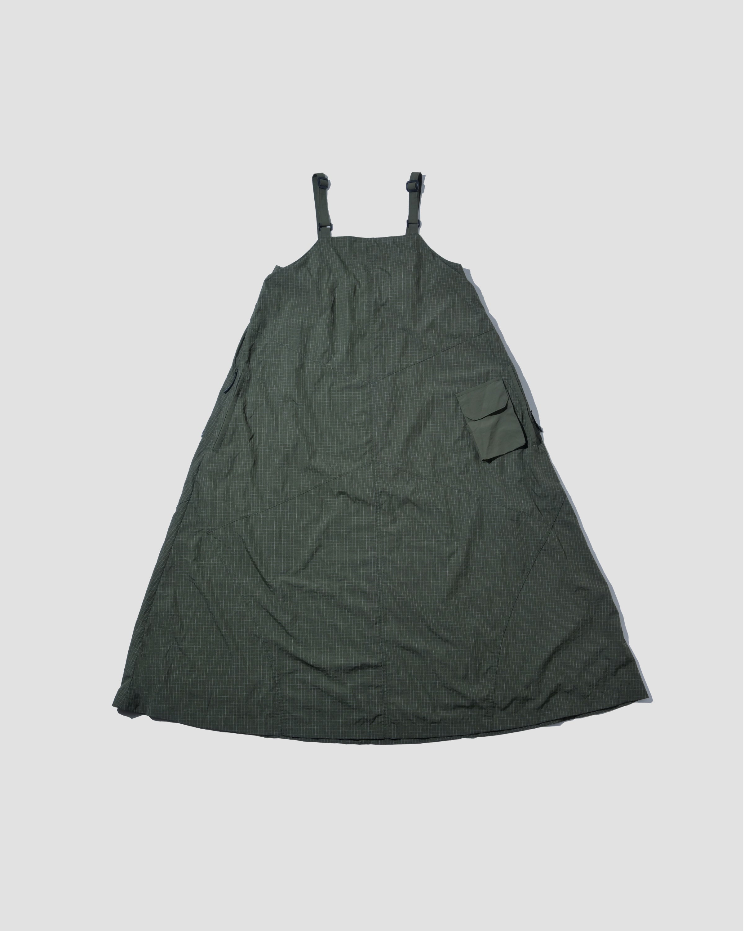 Lightweight Field Jumper Dress - Olive