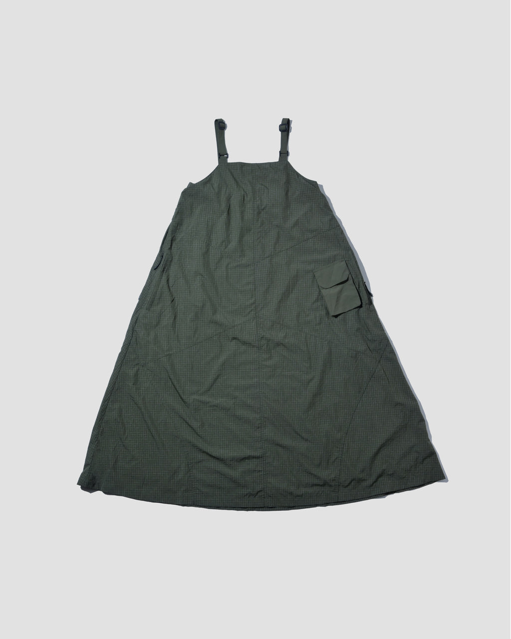 Lightweight Field Jumper Dress - Olive