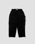 Multi Pockets Detached Cargo Pants - Black