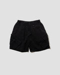 Multi Pockets Detached Cargo Shorts - Black